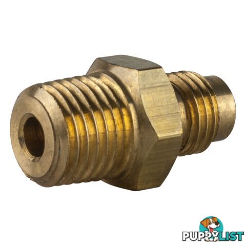 Flare Fitting Adaptor 1/4" NPT M - 1/4" SAE Flare M Tesuco SPRO1R1F