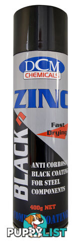 Black n Zinc Fast Drying Aerosol 400g Molytec D1006