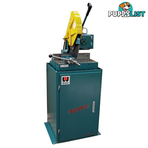 Ferrous Cutting Cold Saw S315G 3Phase 2 Speed 42/85 RPM Integrated Stand Brobo 9720030