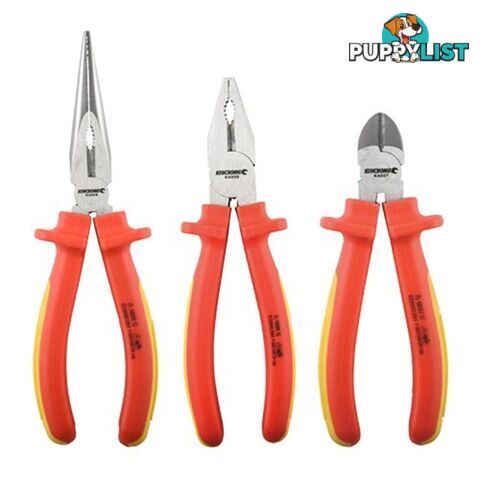 Vde Pliers Set 3 Piece K4005 Kincrome