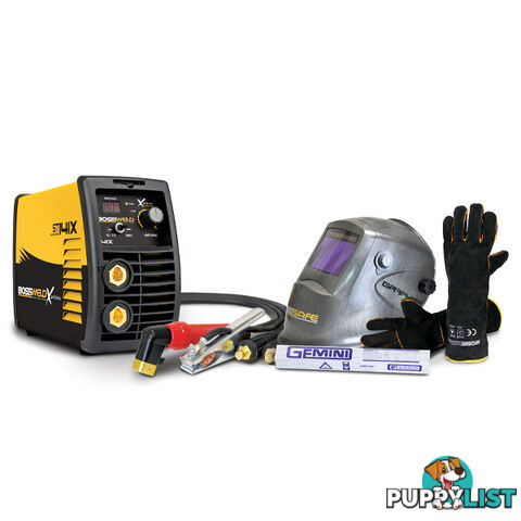 Tig/MMA Welder 141 X-Series Package Bossweld 691141Bundle