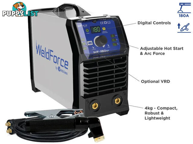 Stick / TIG Welder Weldforce 180ST Weldclass WF-06171