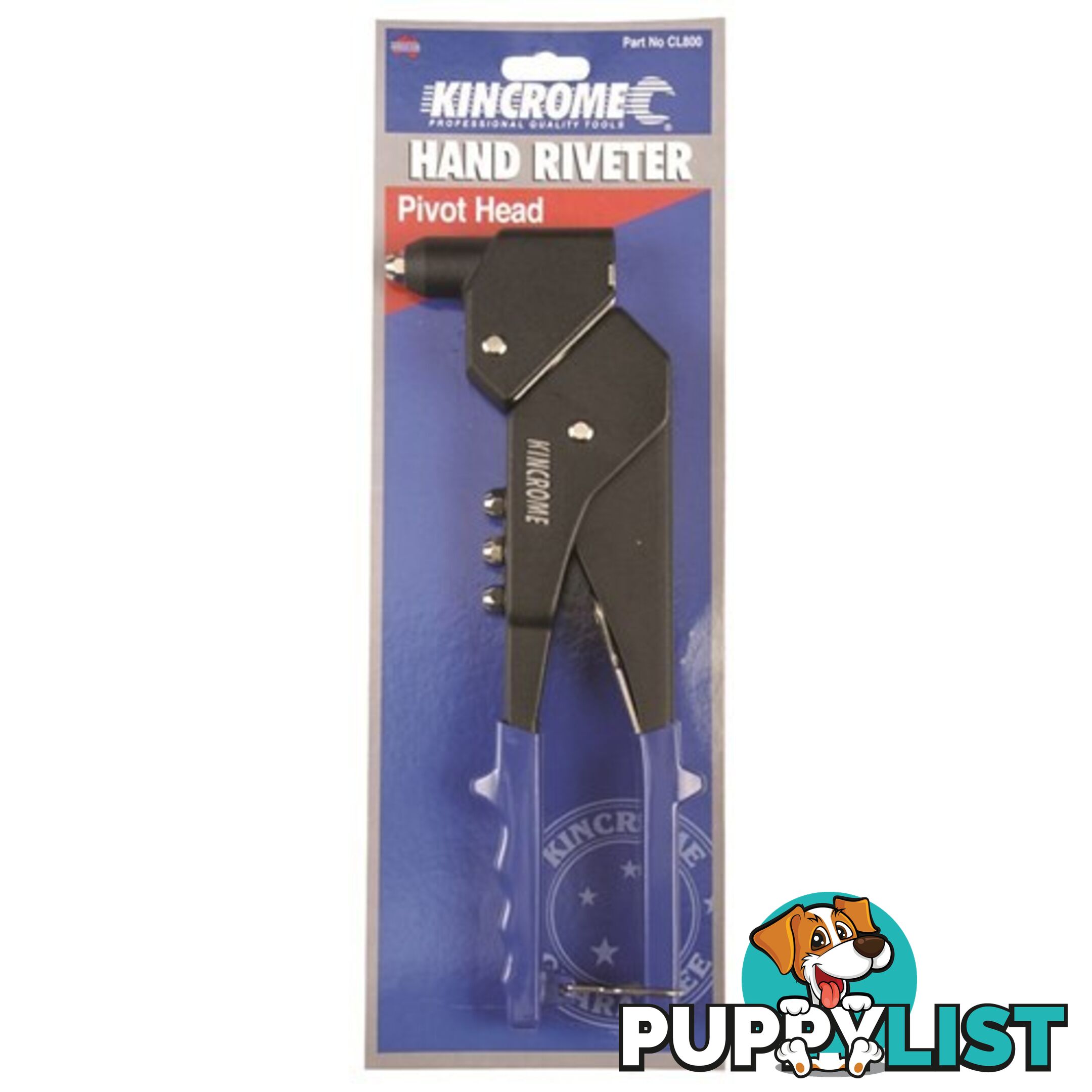 Hand Riverter Pivot Head 275mm (11") Kincrome CL800