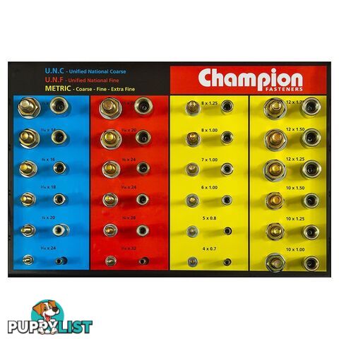 48 Sizes Thread Tester Panel Only Champion CTT48-P