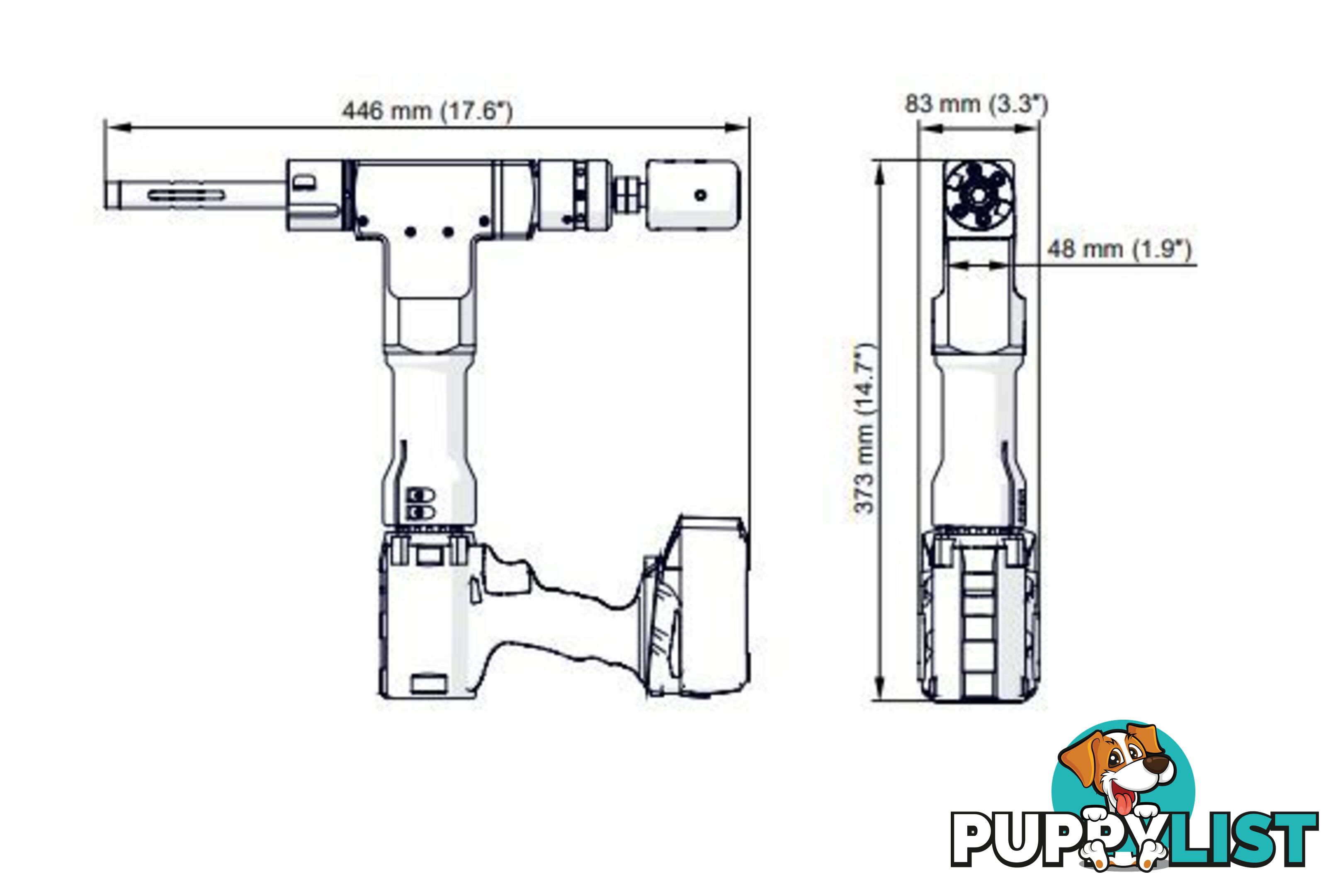 Compact PRO 2 PB Pipe Beveller Only Without Motor WA-PRO2PB