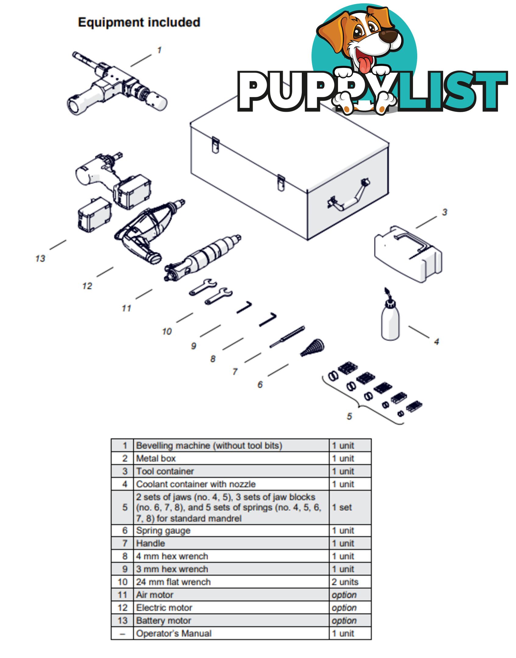 Compact PRO 2 PB Pipe Beveller Only Without Motor WA-PRO2PB