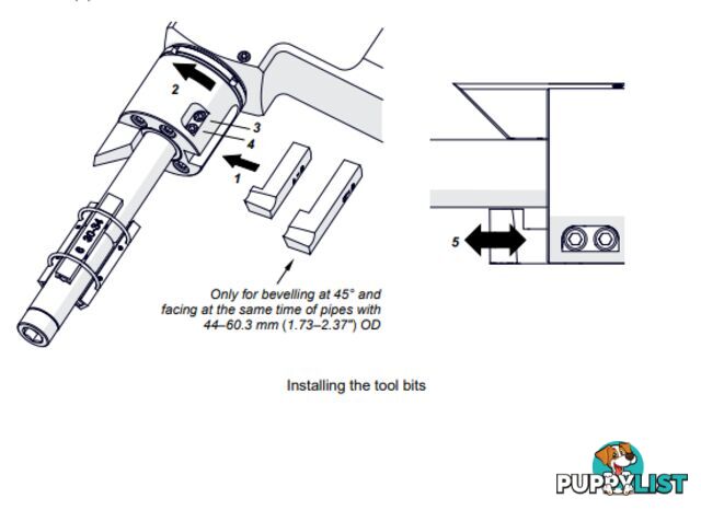 Compact PRO 2 PB Pipe Beveller Only Without Motor WA-PRO2PB