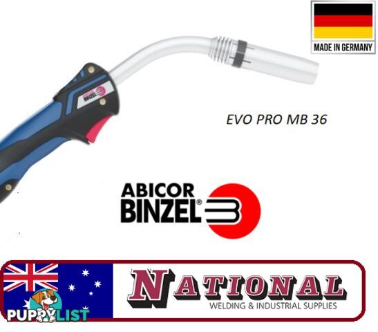 Binzel MB36 EVO Pro 5 Metres MIG Welding Torch 014.0531.1