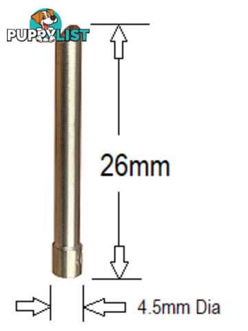 Wedge Collet 3.2mm Female 2C418GS