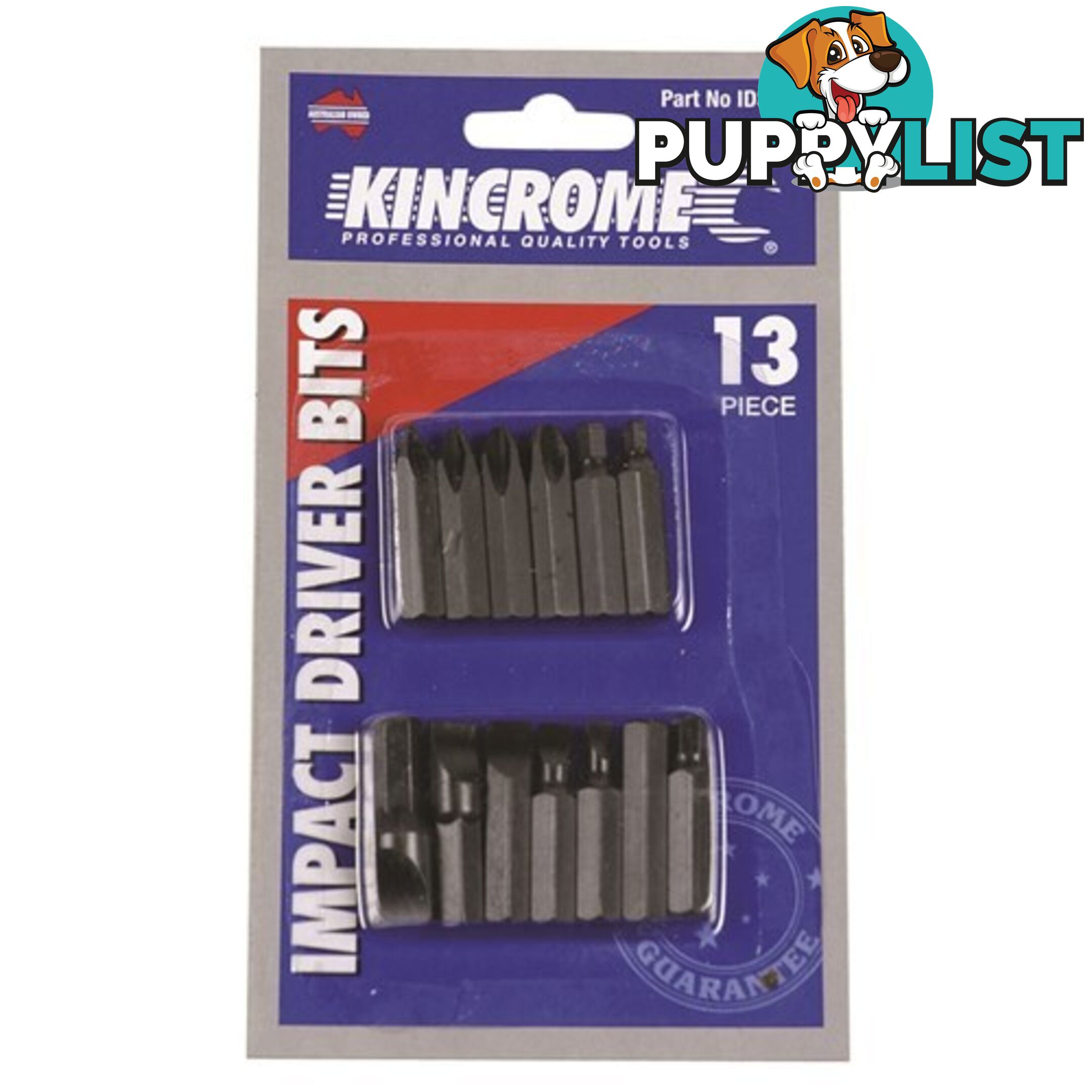 Impact Driver Bits 13 Piece Kincrome ID3555