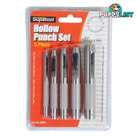 Hollow Punch Set 5 Piece Kincrome S9005