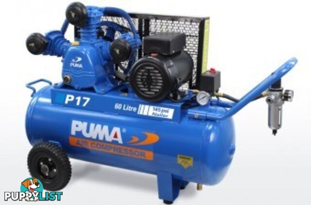 Air Compressor Dependable Performance 60L Puma PU P17 240V