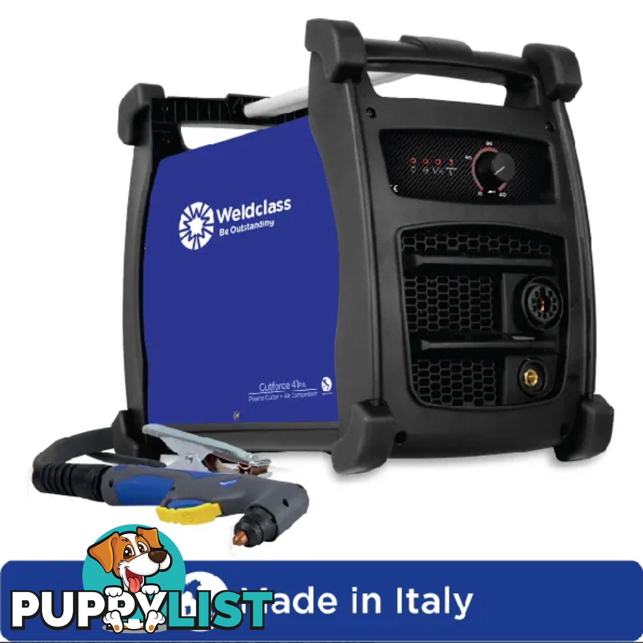 Plasma Cutter With Built-In Air Compressor Cutforce 41PA Weldclass WC-41PA