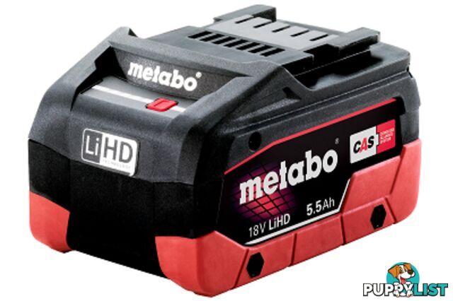 5.5 Ah x 2 LiHD Battery and ASC 145 Fast Charger Kit Metabo AU62738105