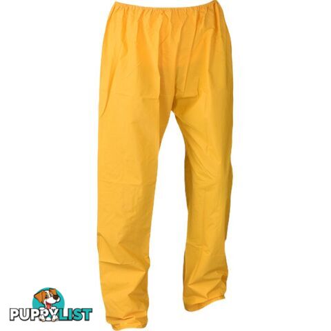 PRO Yellow PVC Rain Pants RP