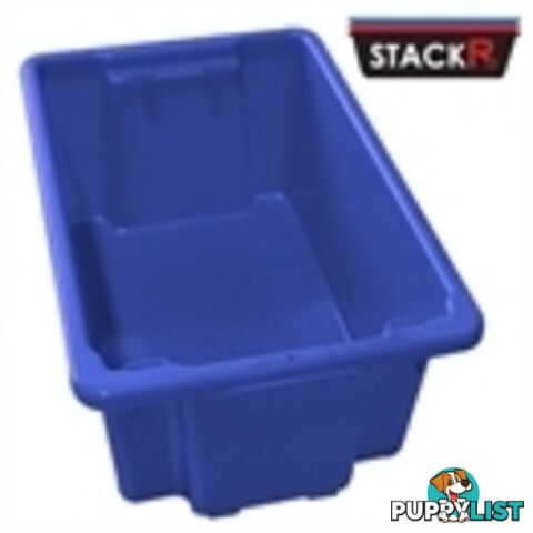 52L Stack & Nest Crates Blue