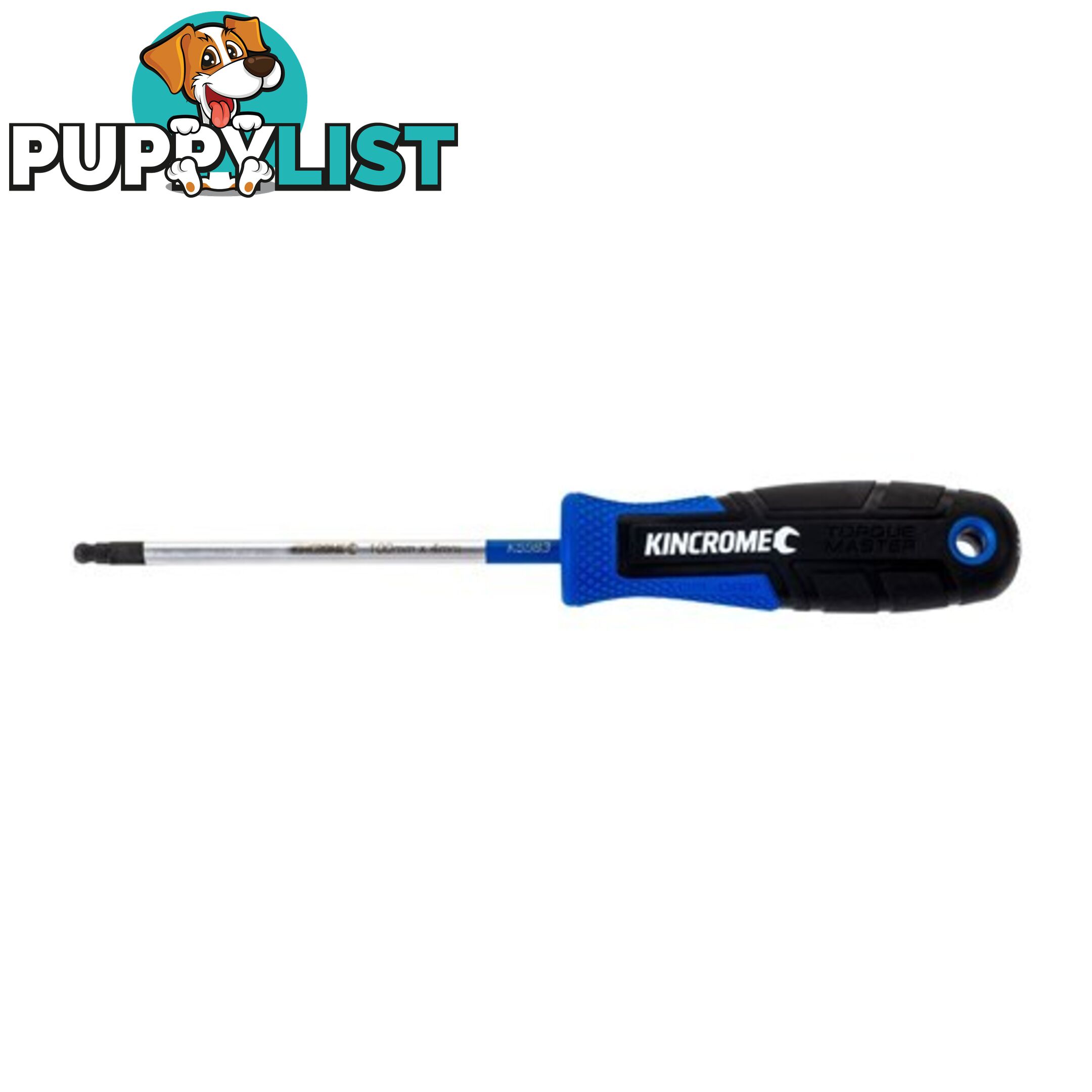 TorquemasterÂ® Ball-Hex Screwdriver 4 X 100mm Kincrome K5583