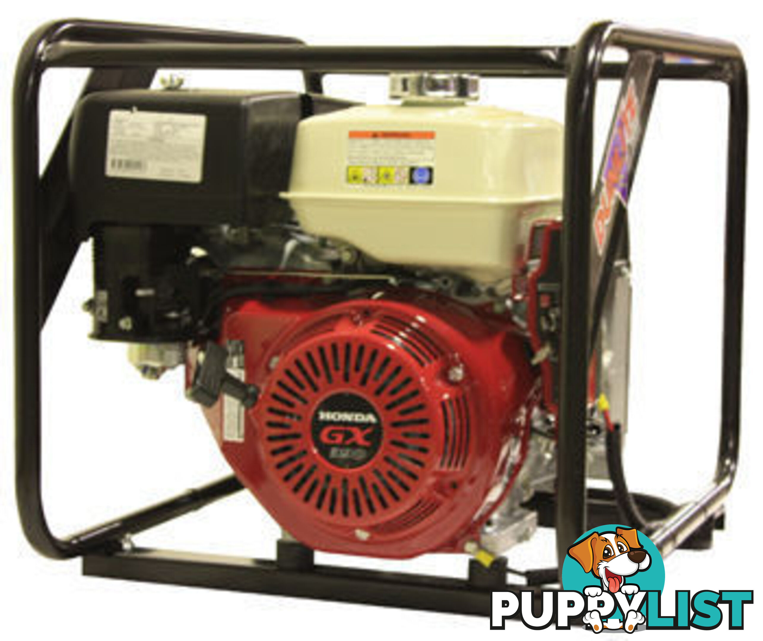 7 kVA 3-Phase Petrol Honda Powered Generator DGUH6.5E-3S-2