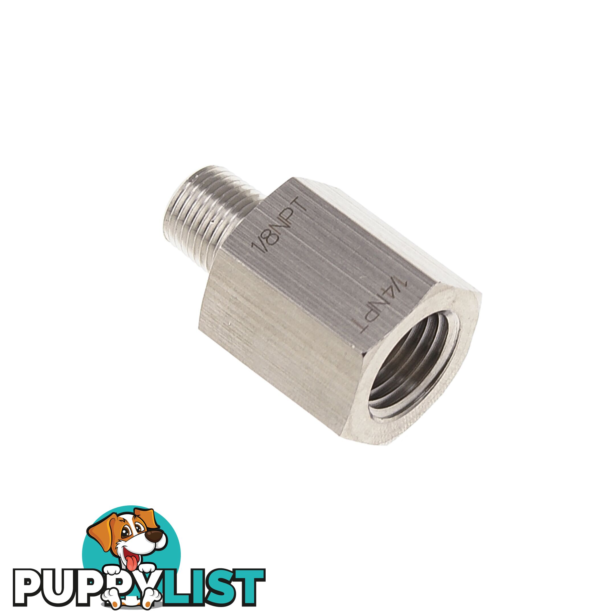 Genlok Adaptor 1/8" M NPT to 1/4" F NPT