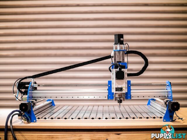 BlueCarve Turbo 1 x 1 Metres CNC with 1000 x 1000 mm Rail Size, 800 x 800mm Cutting area