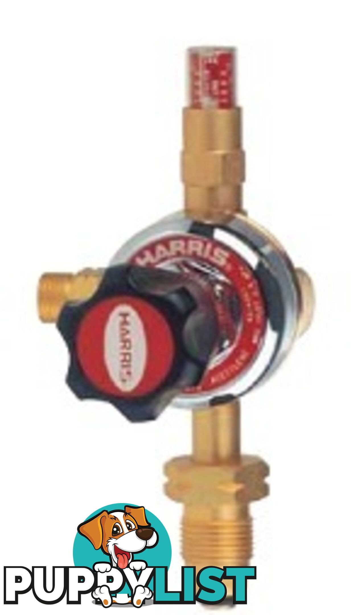 Harris Model 818 Propane Pressure reg, Side Inlet, Gaugeless, 0-350kpa