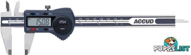 200mm Dual Scale Digital IP54 Caliper AC-111-008-11