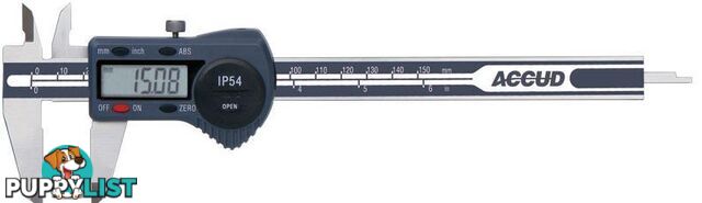 200mm Dual Scale Digital IP54 Caliper AC-111-008-11