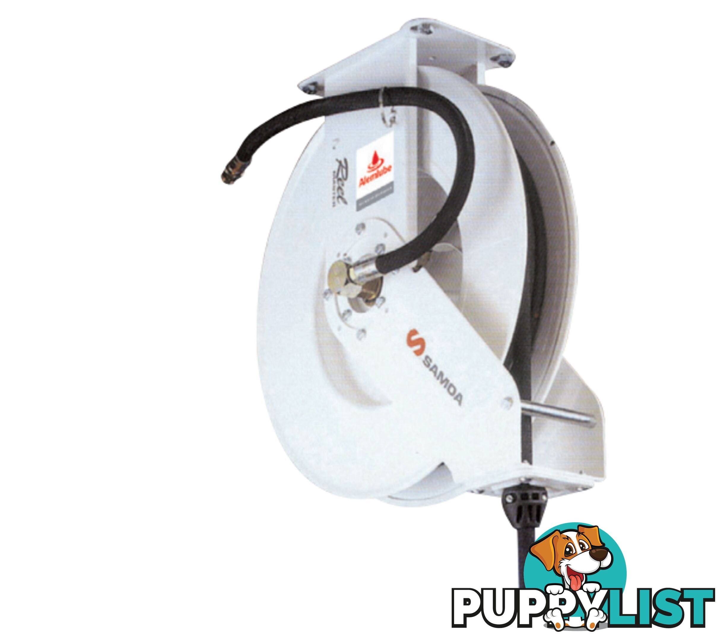 Heavy Duty Oil Hose Reel 15 Metres x 12mm Alemlube 504250