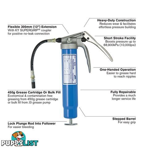 K29 FLEXIGUN Â® 450g Grease Gun - K29-01