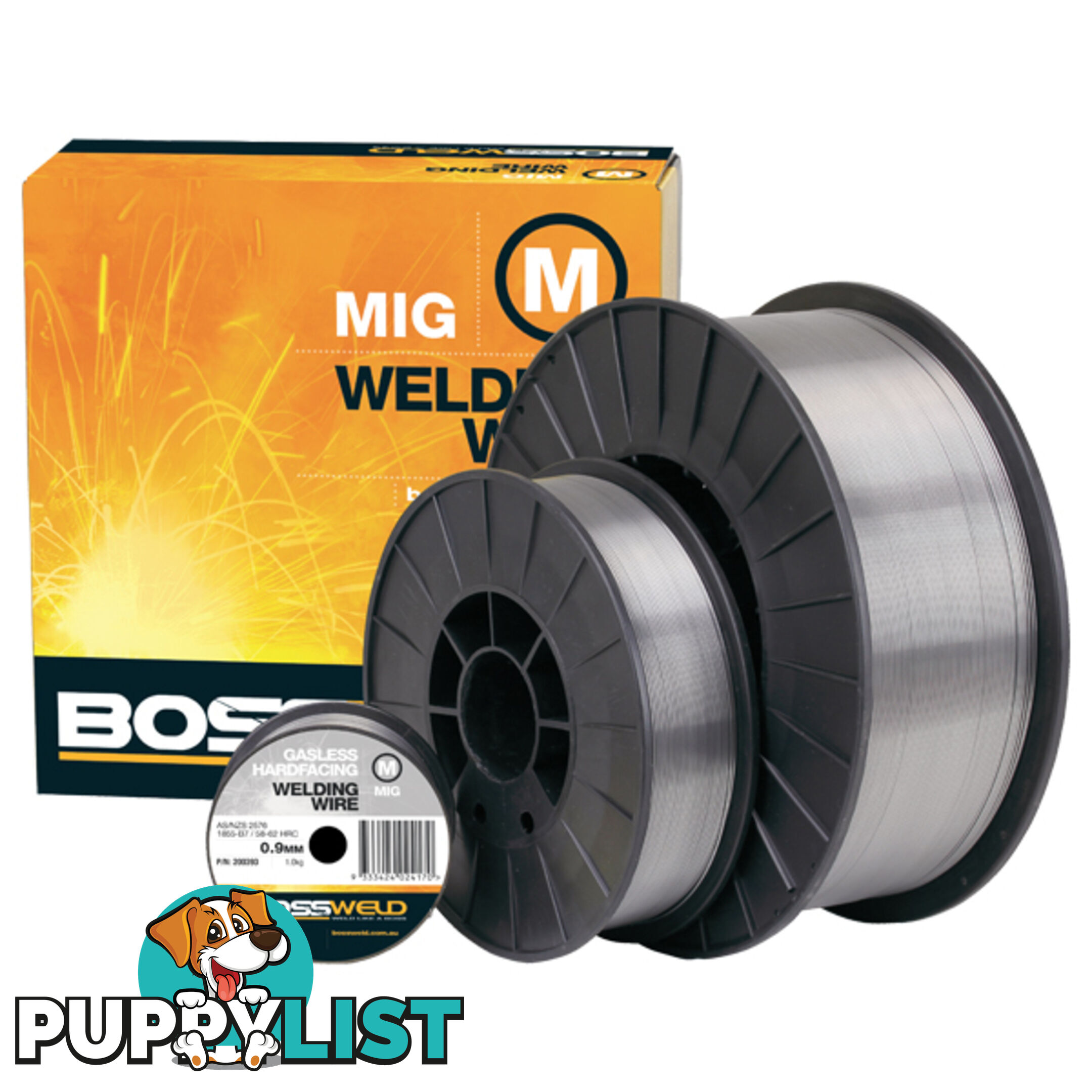GLX 600 Gasless Hardfacing Mig Wire 1.2mm Bossweld 15Kg 200397