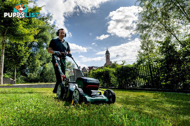 Metabo RM 36-18 LTX BL 46 36V 18Vx2 10.0Ah Lithium-Ion Brushless Cordless Lawn Mower 460mm 18â³ Combo Kit AU60160600