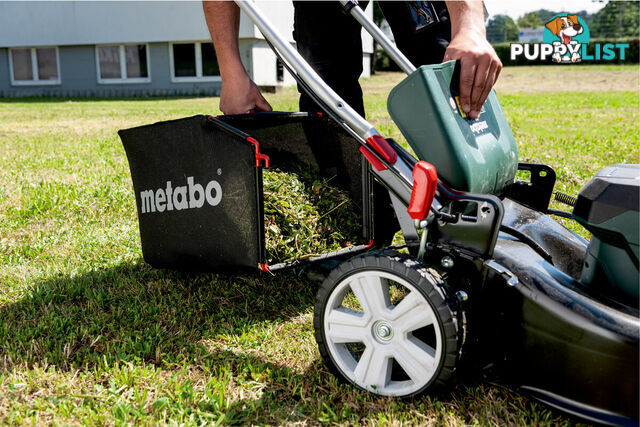 Metabo RM 36-18 LTX BL 46 36V 18Vx2 10.0Ah Lithium-Ion Brushless Cordless Lawn Mower 460mm 18â³ Combo Kit AU60160600