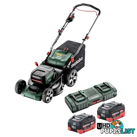 Metabo RM 36-18 LTX BL 46 36V 18Vx2 10.0Ah Lithium-Ion Brushless Cordless Lawn Mower 460mm 18â³ Combo Kit AU60160600