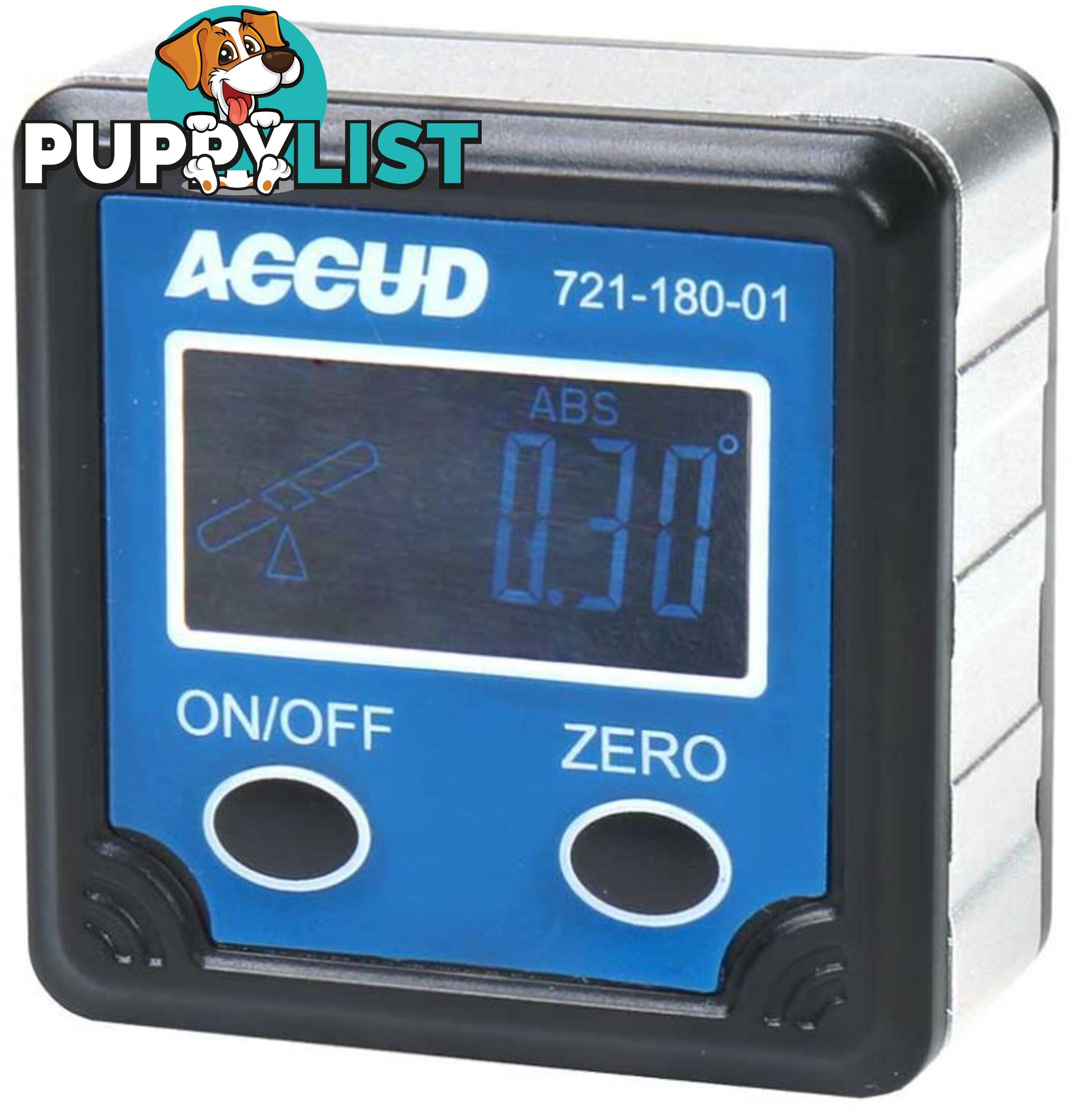 Digital Level Range: 0-360Â° Accud AC-721-180-01