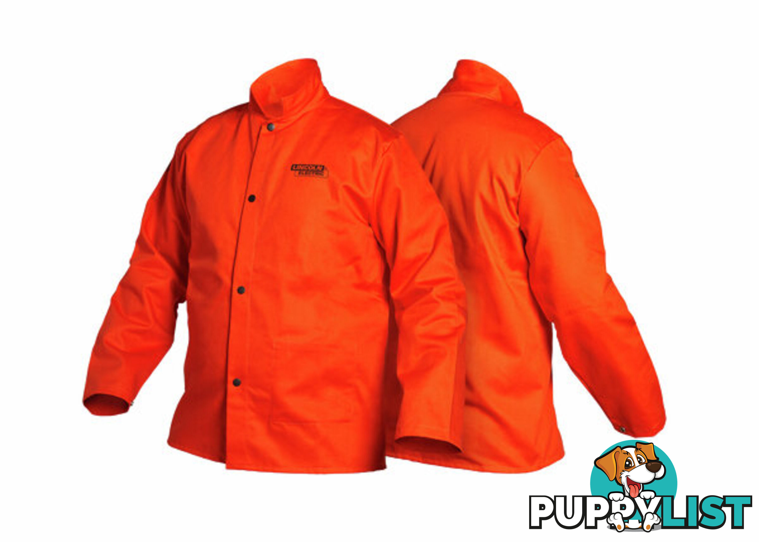 Fire Resistant Safety  Welding Orange Jacket Lincoln K4688