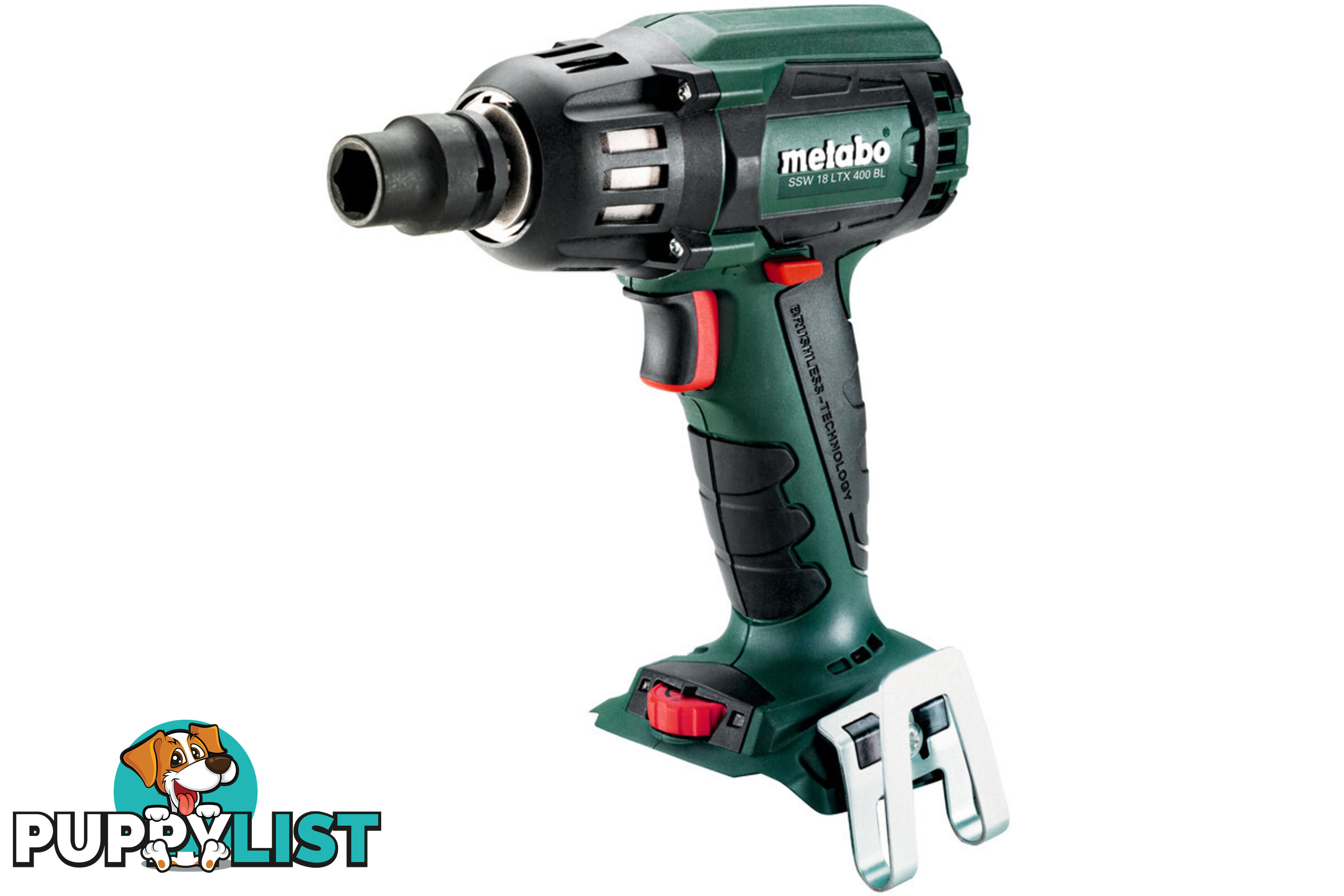 Impact Wrench Cordless SSW 18 LTX 400 BL (Skin only) Metabo 602205890