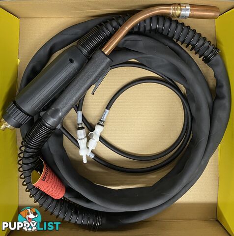 Water Cooled MIG Gun 600 Amps 4 Metres Euro Connection Profax PWCX-45-15