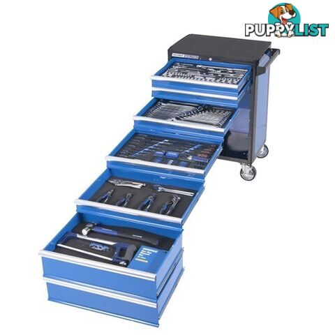 Evolution Tool Trolley 232 Piece 5 Drawer 1/4", 3/8" and 1/2" Drive Kincrome K1630