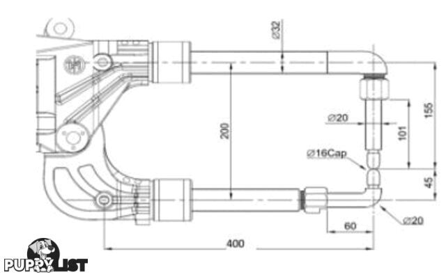 Suspended SPOT WELDER