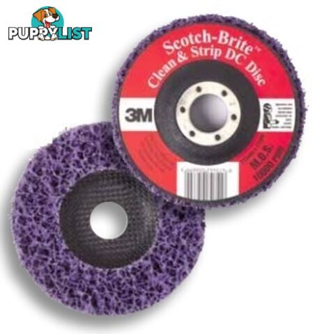 Clean & Strip Scotch-Briteâ¢ 115mm x 22mm Purple 3Mâ¢ AT019439671 Each