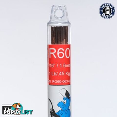 Blue Demon R60 High Test Oxy/TIG (0.45kg Tubes)