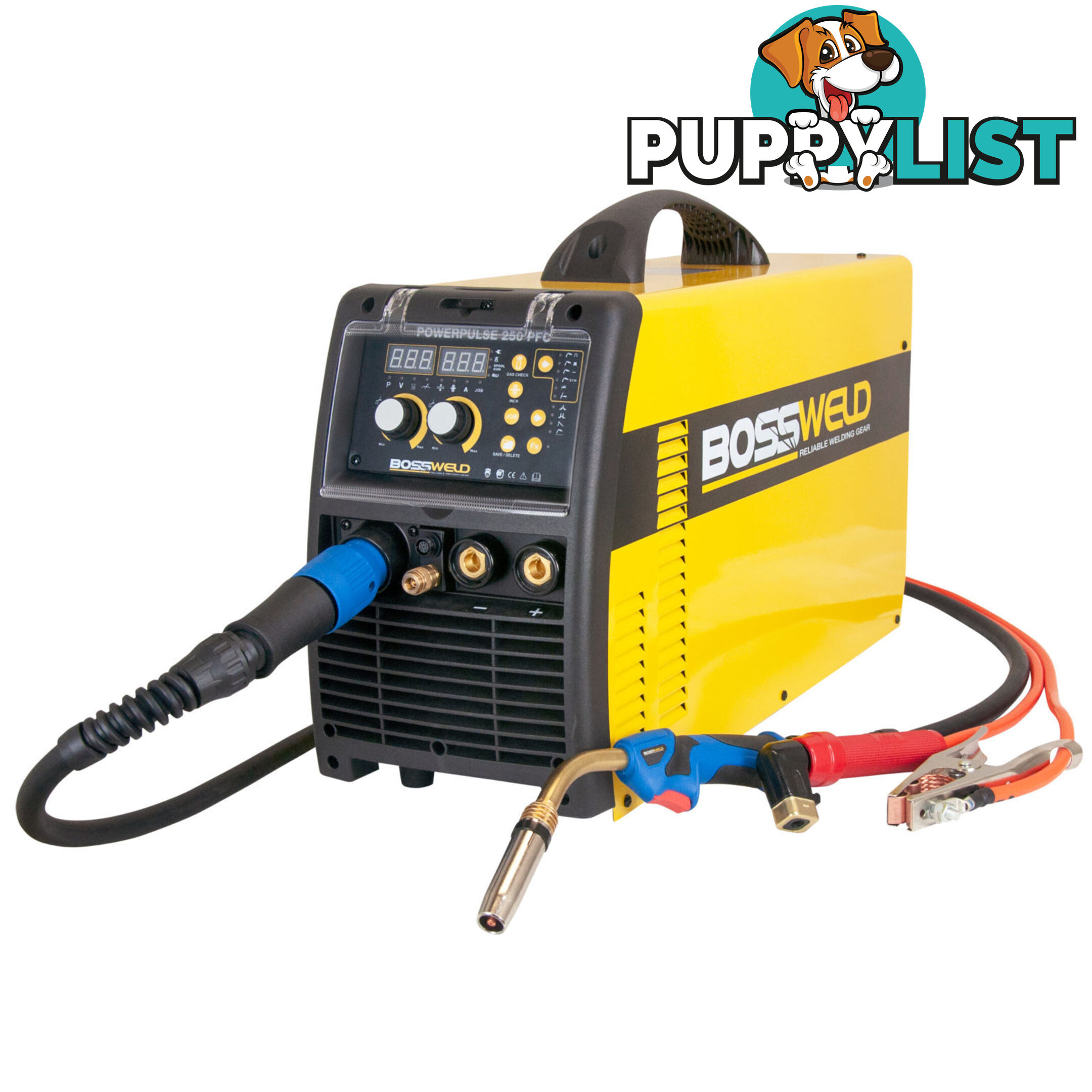 Double Pulse Mig Welder Powerpulse 250 PFC Bossweld 660250