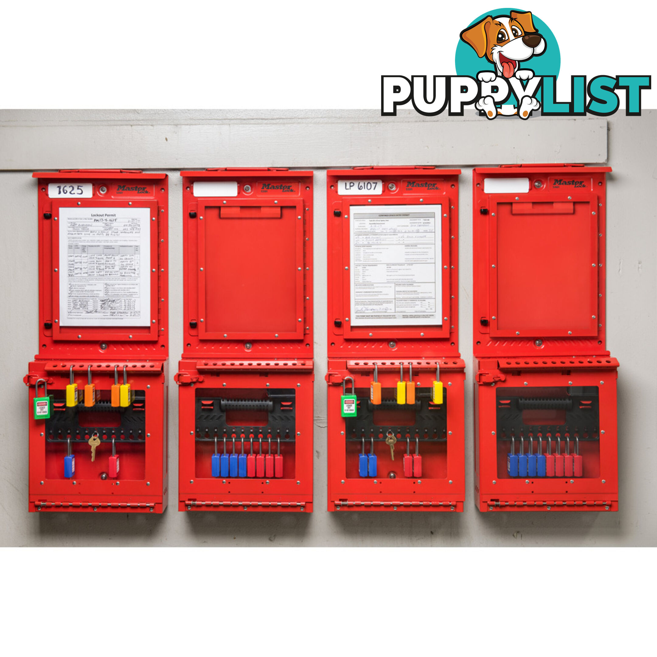 Permit Display Case Masterlock S3501