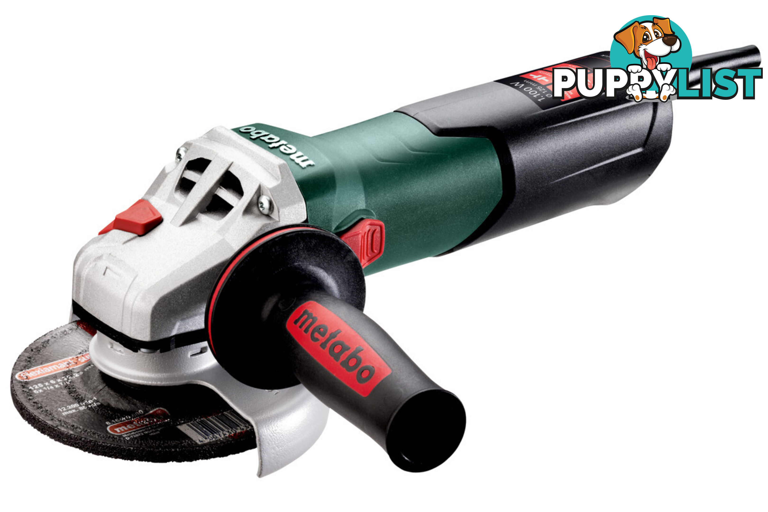 Metabo 1100W 125mm 5" Angle Grinder WEV 11-125 Quick 603625000