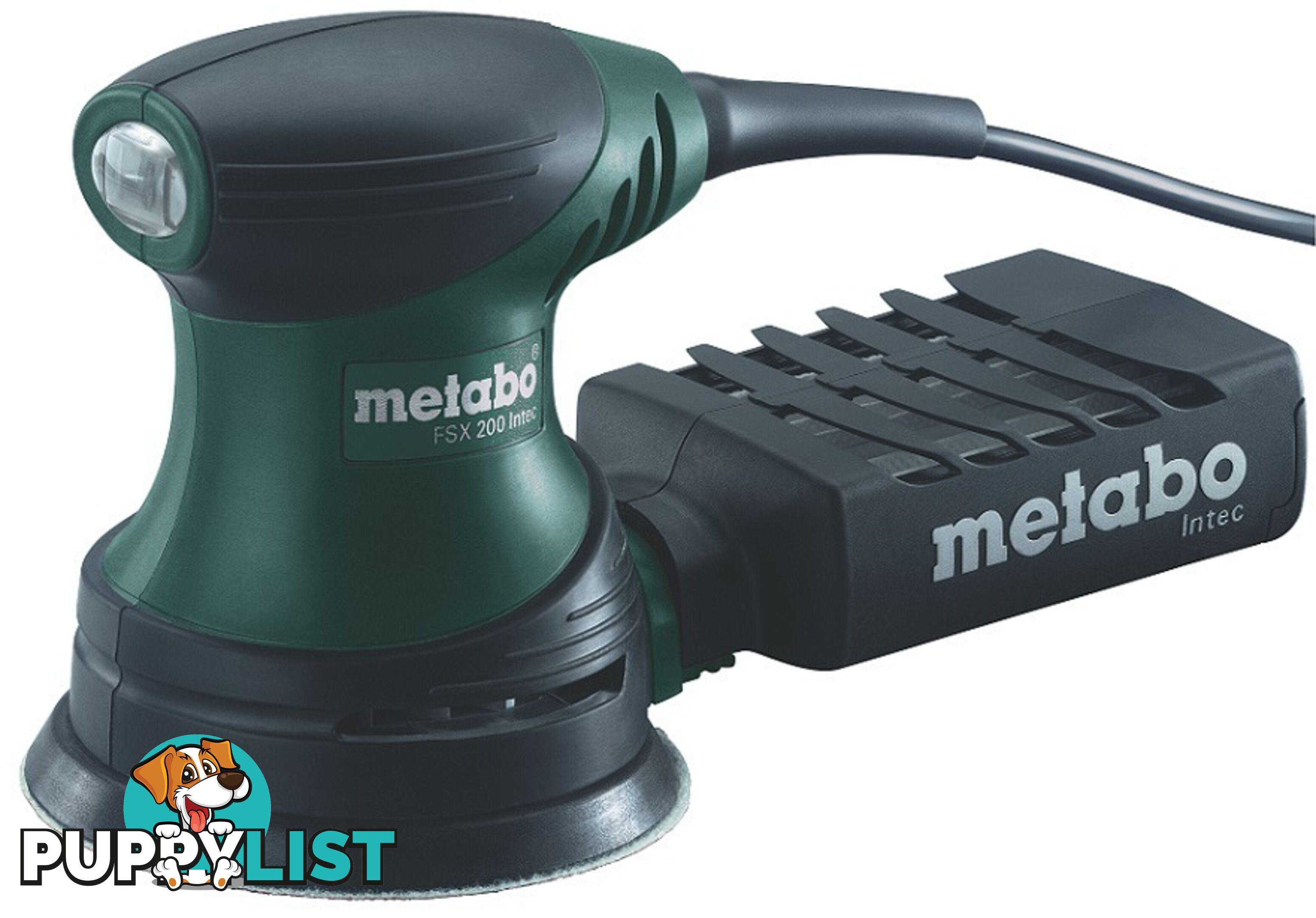 Palm Grip Random Orbital Sander 240W FSX 200 Intec Metabo 609225190