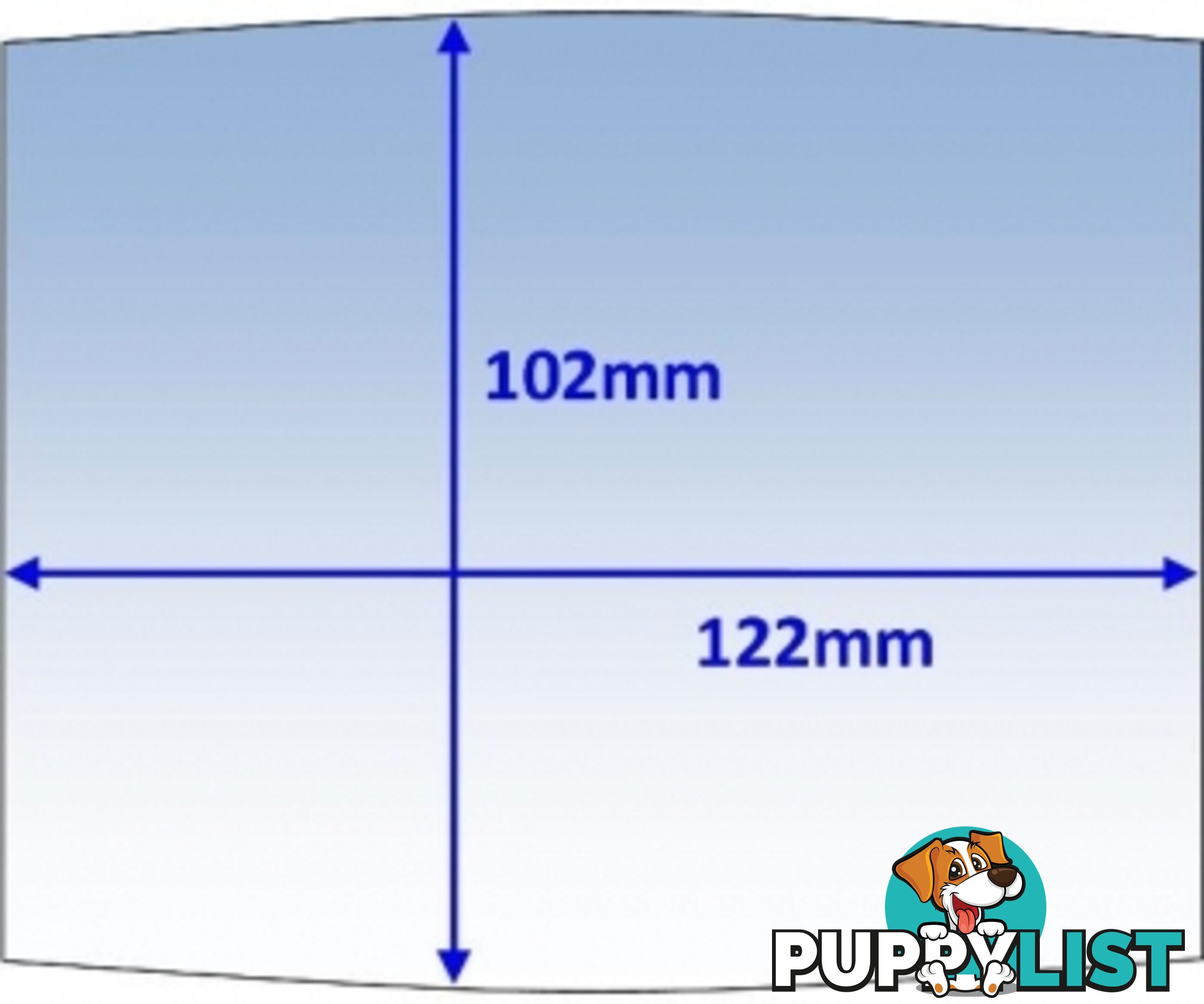 Clear Outer Lens 122 X 115mm PKT:10 CL122115-10