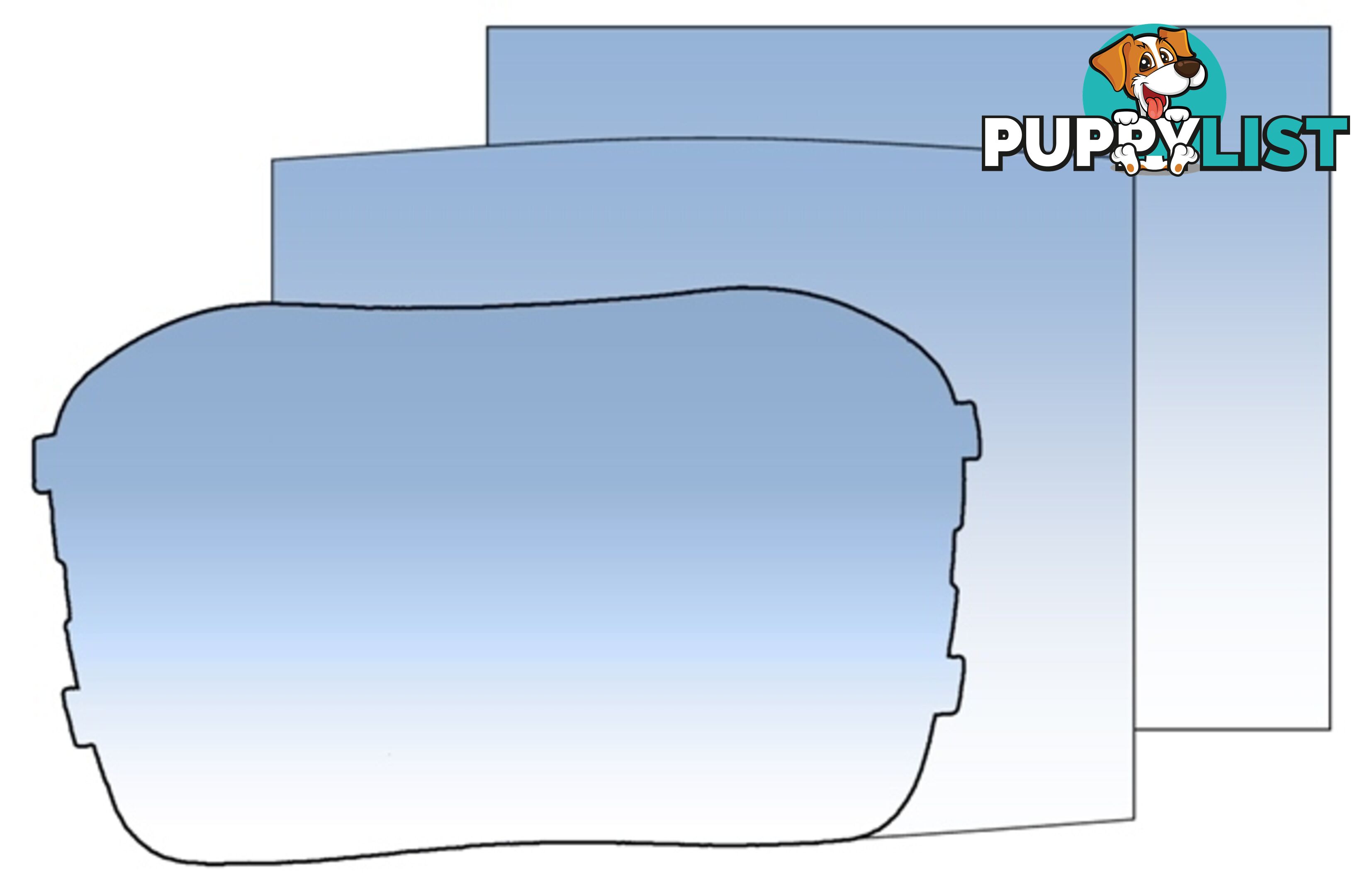 Clear Outer Lens 122 X 115mm PKT:10 CL122115-10