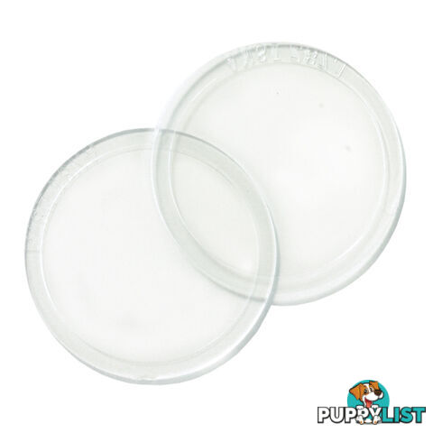 Clear Gas Lens 50mm Round Bossweld 700039 Pair of 2