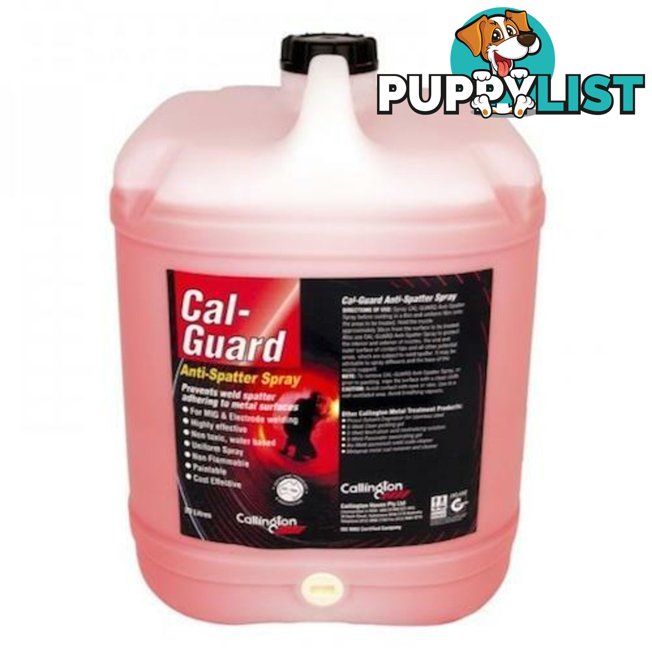 Anti Spatter Spray 20L Cal Guard