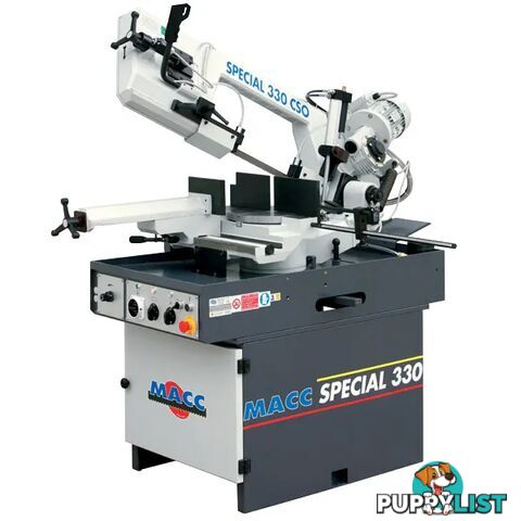 Bandsaw  260mm X240V Single Phase Hyd DownFeed MACC  MB-330CSO-1